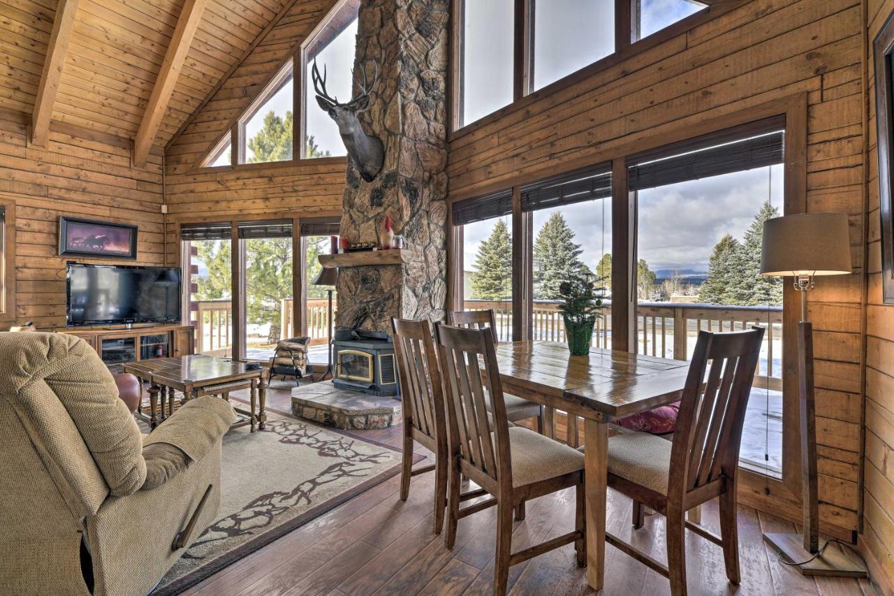 Rustic Village Lake Cabin Escape With Deck And Grill! Pagosa Springs Zewnętrze zdjęcie