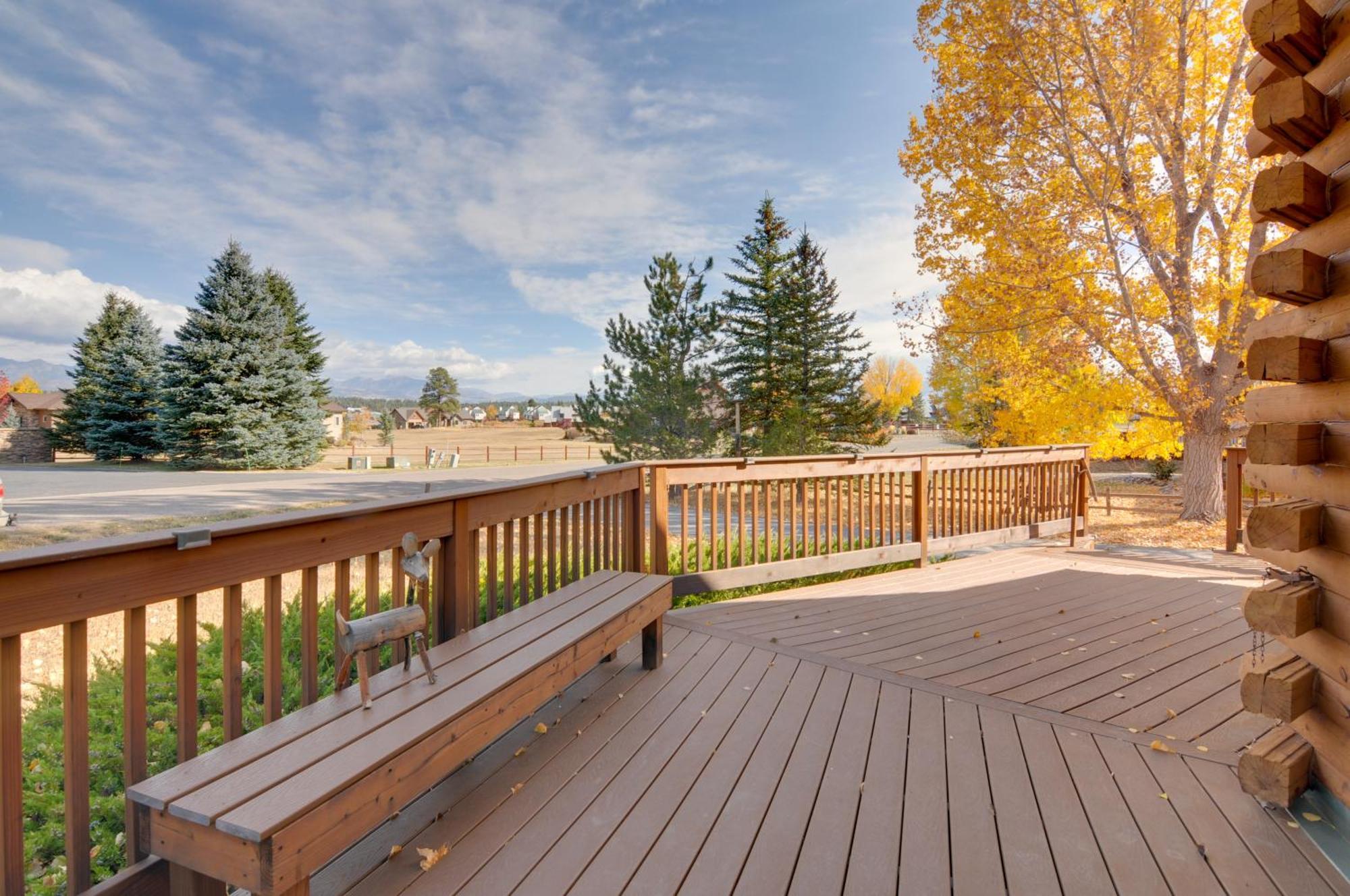 Rustic Village Lake Cabin Escape With Deck And Grill! Pagosa Springs Zewnętrze zdjęcie